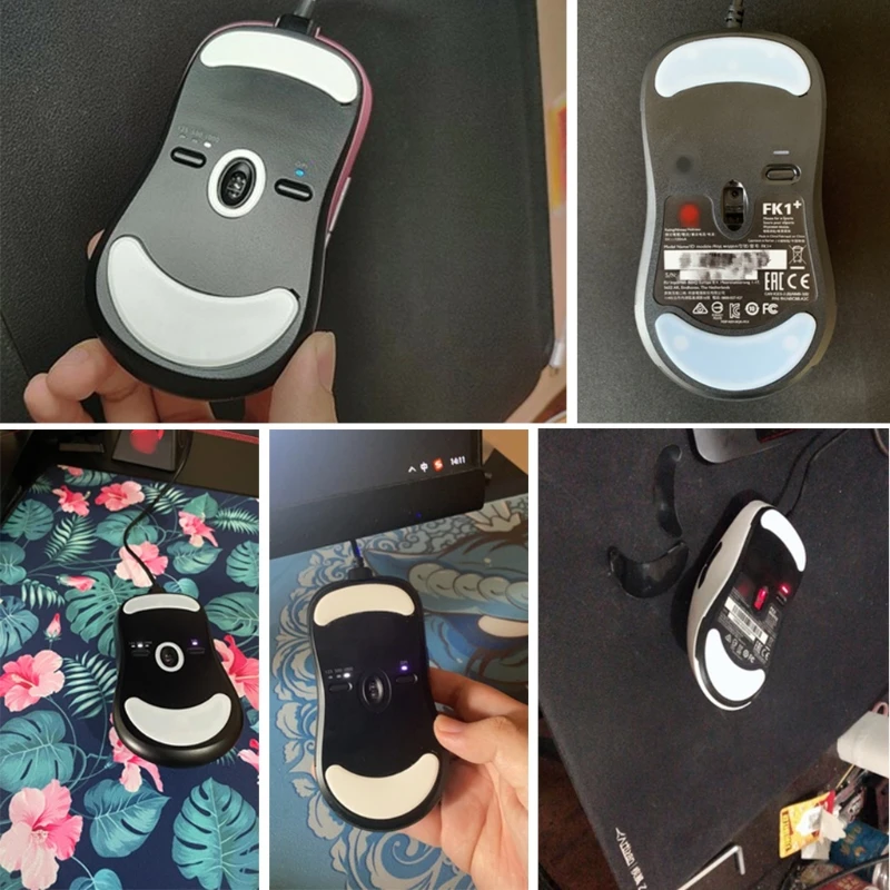 Mouse Skates For Zowie AM ZA11 ZA12 FK1 FK2 FK+ Mouse Feet Sticker Skate Pad Glide Curve Edge