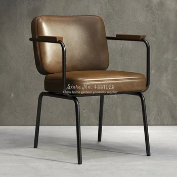 

New American Industrial Wind Chair Loft Office Chair Simple Modern Dining Computer Chair To Discuss Chair Conference Roomchair