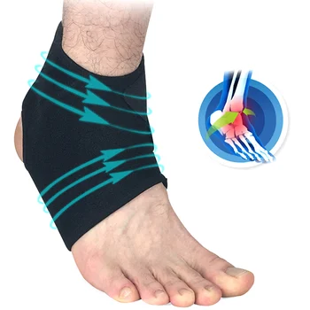 1 Pcs Weven Elastische Nylon Strap Ankle Brace Badminton Basketbal Voetbal Taekwondo Fitness Hak Protector Whshopping