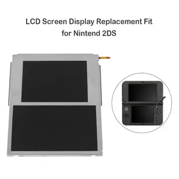 

ALLOYSEED 1pc LCD Screen Top Bottom Upper Lower LCD Screen Display Replacement Game Accessories Fit for Nintend 2DS Game Console