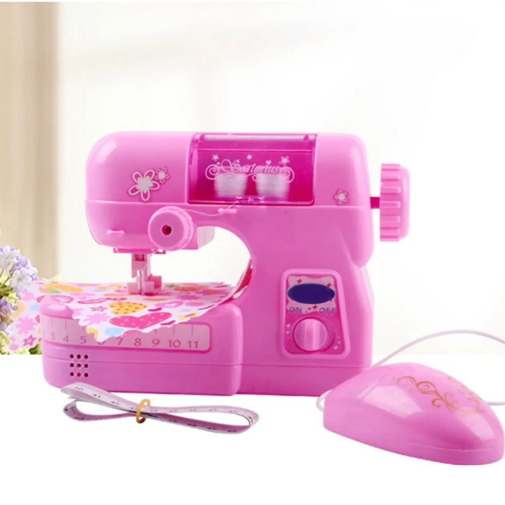 

Children Sewing Machine Small Electric Kids Sewing Machine Home Toys Set H99F