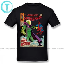Футболка с человеком-пауком, логотип в виде паука, футболка, 100 хлопок, мужские футболки, плюс размер, забавная Базовая футболка с коротким рукавом и принтом