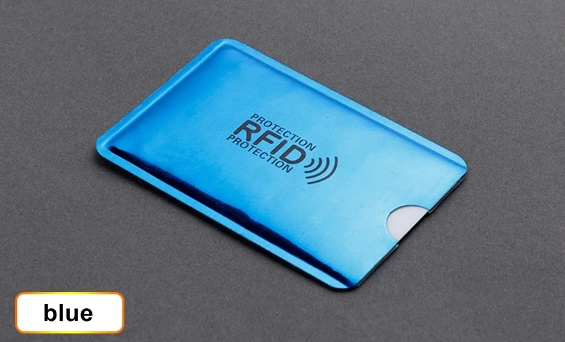 5 шт. цветной Анти Rfid кредитный держатель для карт банк ID карта Сумка Чехол Держатель идентификационный защитный чехол Портативный бизнес держатель для карт