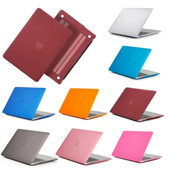 

Laptop Case for MacBook Air Retina 11 12 13 15 mac Book Pro 13.3 15.4 inch Touch bar 2019 2018 Hard Shell Sleeve +Keyboard Cover