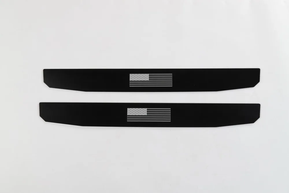 2 doors Sansour автомобиль Nerf баров ходовые доски для Jeep Wrangler JL автомобильный порог Накладка наклейки для Jeep JL Wrangler 2 двери - Название цвета: 2 doors