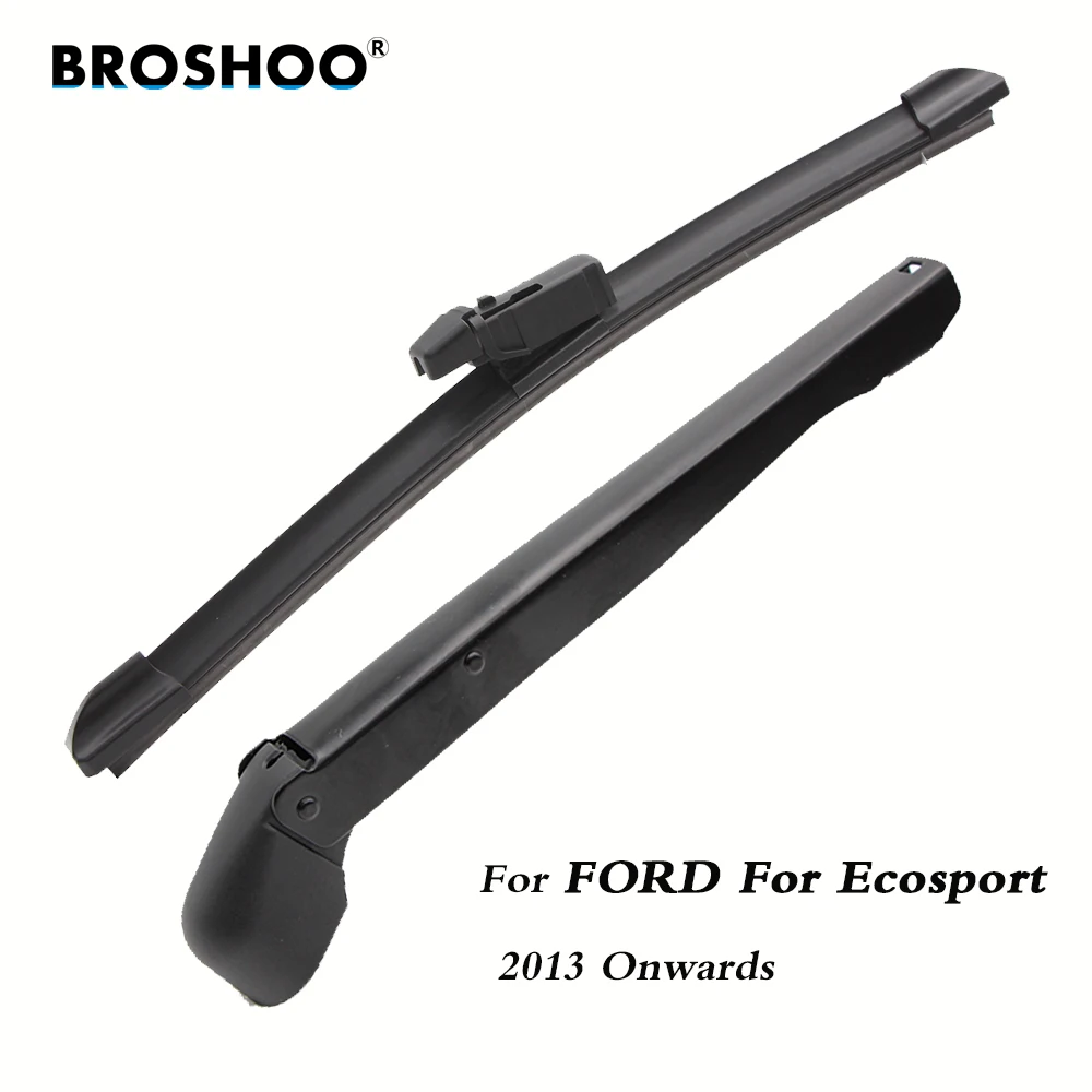 BROSHOO Car Rear Wiper Blade Blades Back Windscreen Wiper Arm For Ford For Ecosport Hatchback