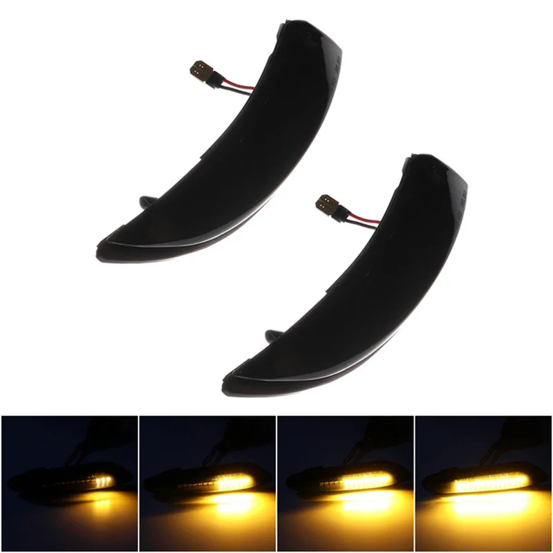 

Flowing Side Light For Ford Fiesta Fiesta 09-17 Modified LED Rearview Mirror Water Turn Signal Dynamic Blinker Led For B-Max