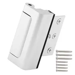 Serrure de porte de sécurité à domicile, Double serrure de sécurité robuste en aluminium pour enfants, serrure de renforcement à Installation manuelle 