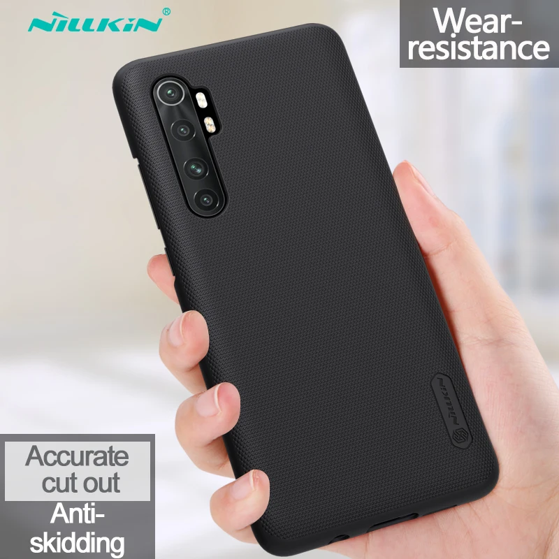 Для Xiaomi Mi Note 10 Lite 10T Pro Mi10T 5G чехол Корпус Nillkin матовая жесткая задняя крышка для POCO X3