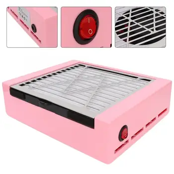 

Nails Accessoires 40W Nail Art Vacuum Cleaner Nail Dust Suction Collector Nail Art Manicure Salon Tools 110-240V Manicure