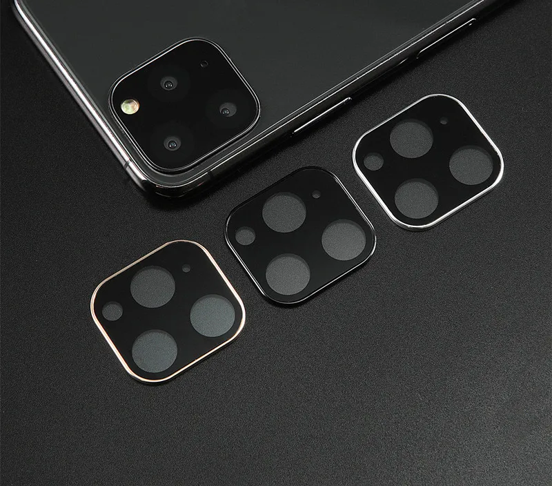 Защитное кольцо для объектива камеры с алюминиевым покрытием для iphone 11/11Pro/11 Pro Max, чехол для камеры, защитное кольцо, аксессуары