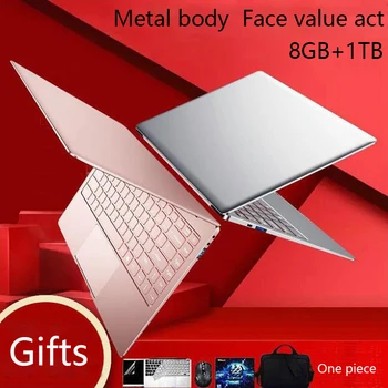 

Student computer office laptop 14.1inch Laptop Notebook Windows 10 Pro 8GB LPDDR4 512GB SSD 1920*1080 IPS Intel N4120