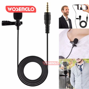 

2020Universal Portable Mini Microphone Headset Lapel Clip on 3.5mm lavalier microphone sfor Speech Teaching Studio Lound Speaker