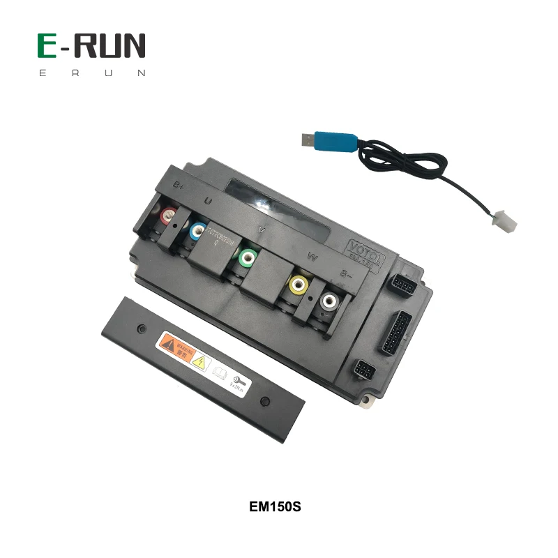 US $246.00 VOTOL 180A Boost DC PMSM EM150S Motor Controller With Three Speed Reverse Function For QSMotor Mid Drive 3KW 4KW