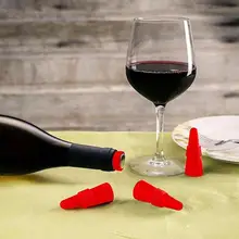 Силиконовые пробки для красного вина многофункциональные пробки для бутылок расширяющиеся ручные пробки для напитков многоразовые пробки бутылки для вина