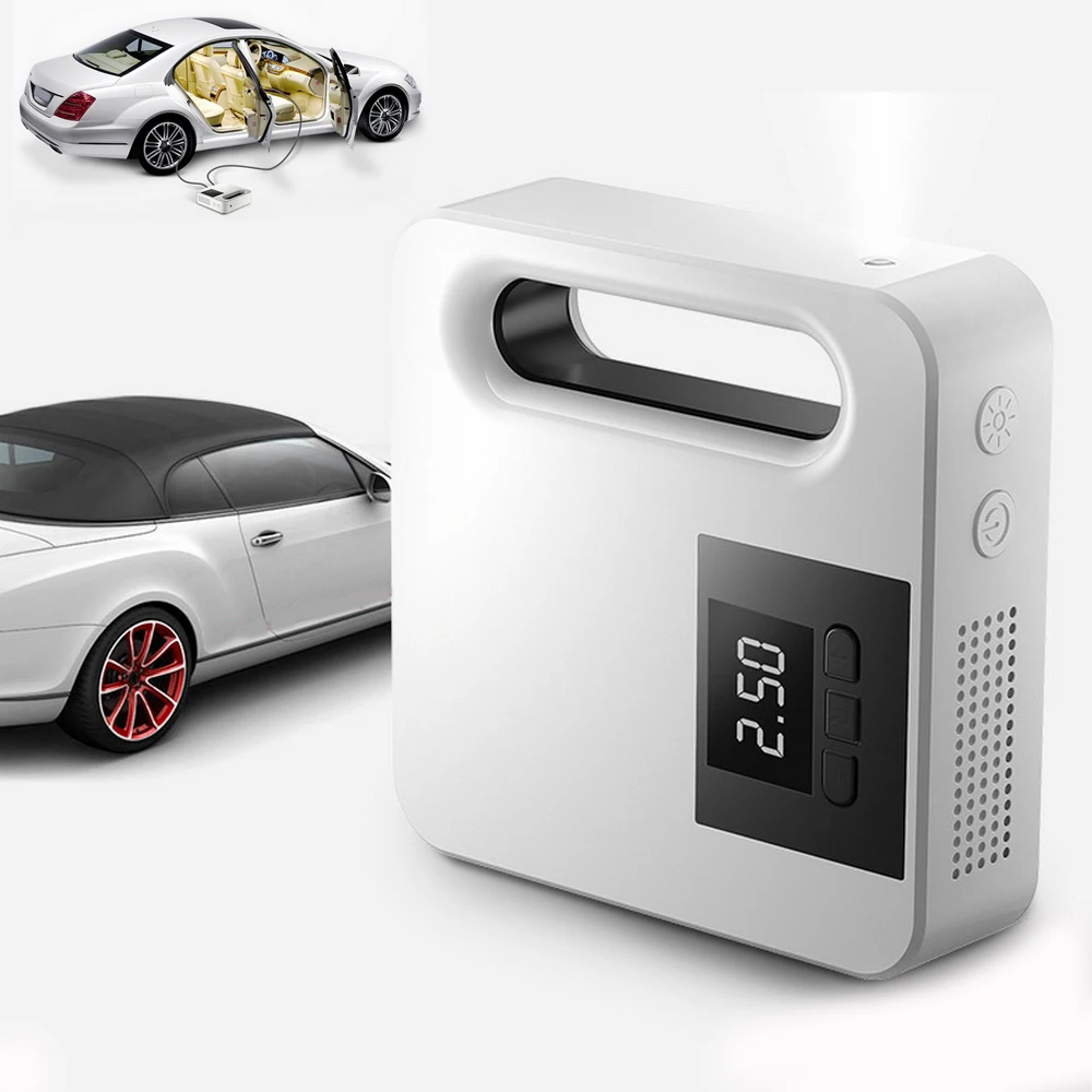 

Car Air Compressor 12V Protable Electric Car Air Pump Mini Tire Inflator Auto Tyre Pumb High Pressure Tire Air Inflator Pump