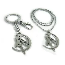 Мультяшные сопутствующие продукты красивая девушка воин Usagi моделирование Одиночная Модель Набор брелка 4 см Горячая висячая Пряжка Necklac