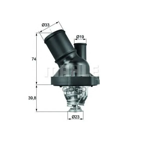 Термостат Ford Mondeo/Galaxy/S-Max / Volvo S80 1.6-2.5/1.6td-2.2td 06- Mahle/Knecht Ti20090 Mahle/Knecht арт. TI20090