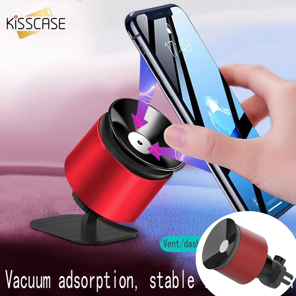 KISSCASE Auto Handy Halter Saugnapf 360 Dashboard Air Vent Halterung Halter Sucker Für iPhone 11 7