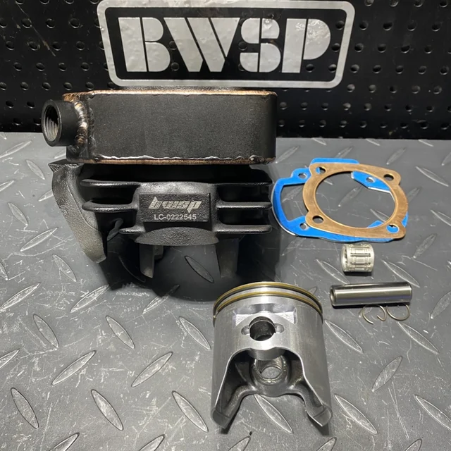 ディオ用水冷シリンダーヘッド54mm シルバー