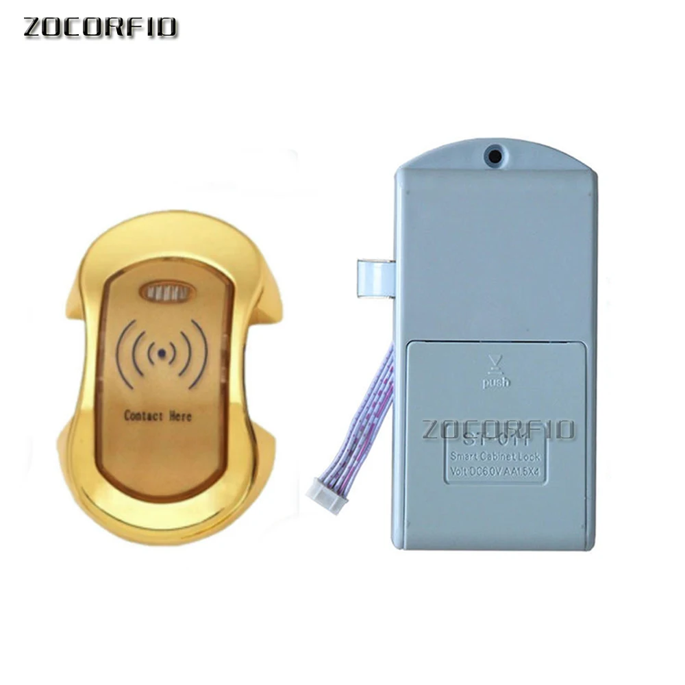 

125KHZ RF EM Sauna Cabinet Locker RFID Lock Card For Swimming Pool Gym Office locker