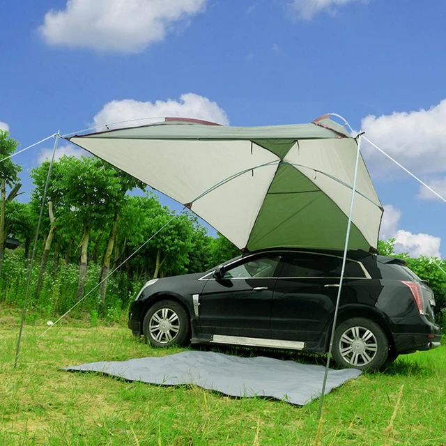 Auto hinten Dachzelt wasserdicht Auto Seite Markise Zelt Sonnenschutz LKW  Baldachin Camping Reise