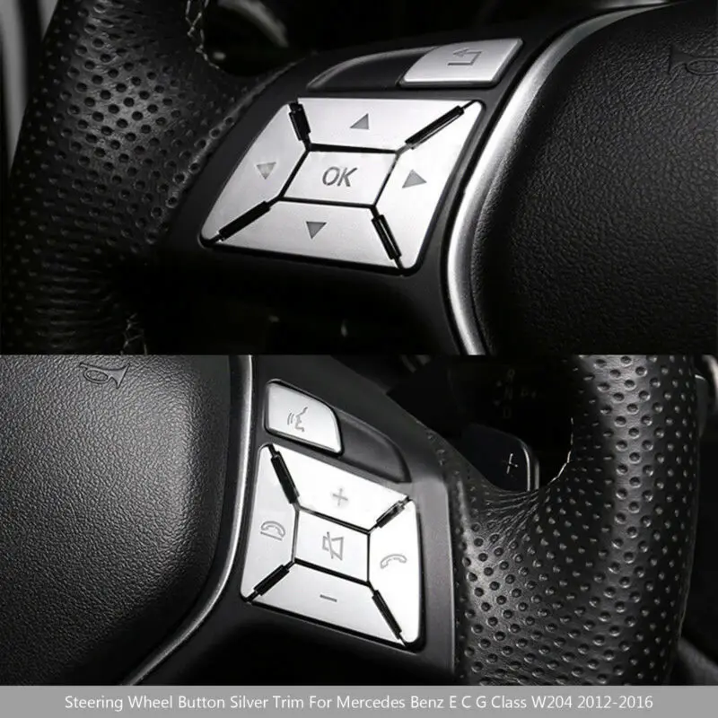 ABS кнопки рулевого колеса Rustproof Замена практичные аксессуары