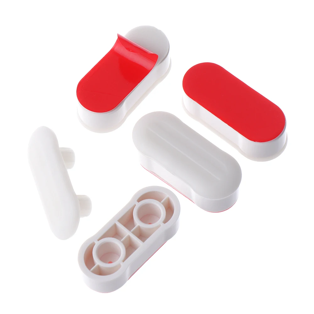 4Pcs/lot Antislip Gasket Set Bumper Bathroom Products Self-adhesive Increase The Height Toilet Seat Cushioning Pads