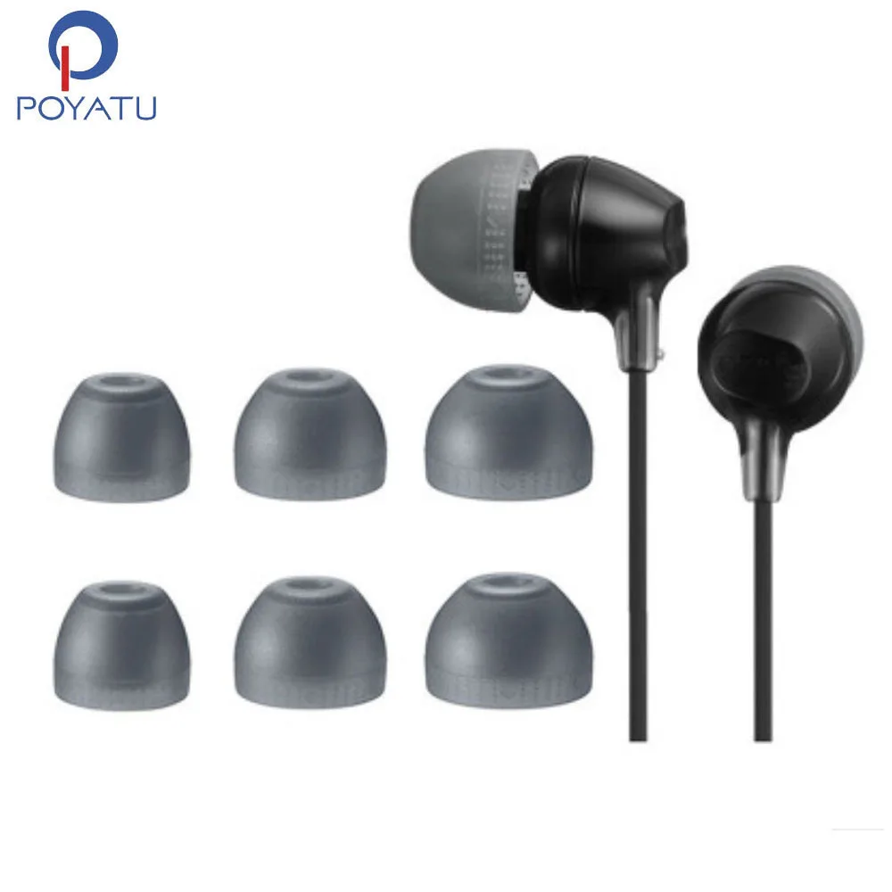 Mdr-ex250ap Silicone Ear Tips Earbuds 