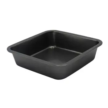 

9\" Non Stick Square Cake Pan Cheese Cookie Bread Pizza Baking Tray Bakeware Tool