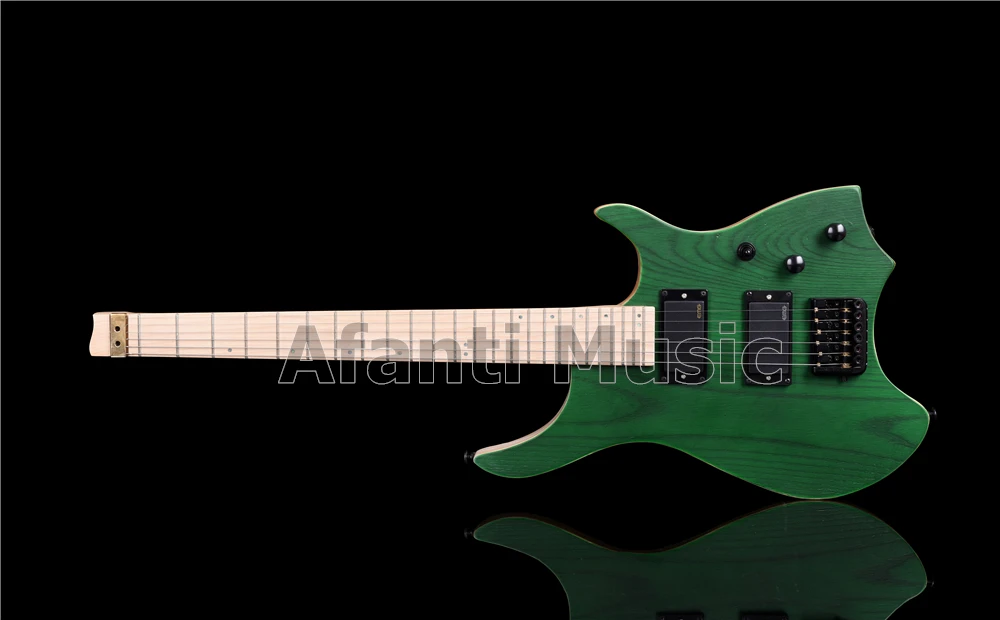 Afanti музыкальная фабрика Безголовый стиль Ash Body Электрогитара(AWT-727