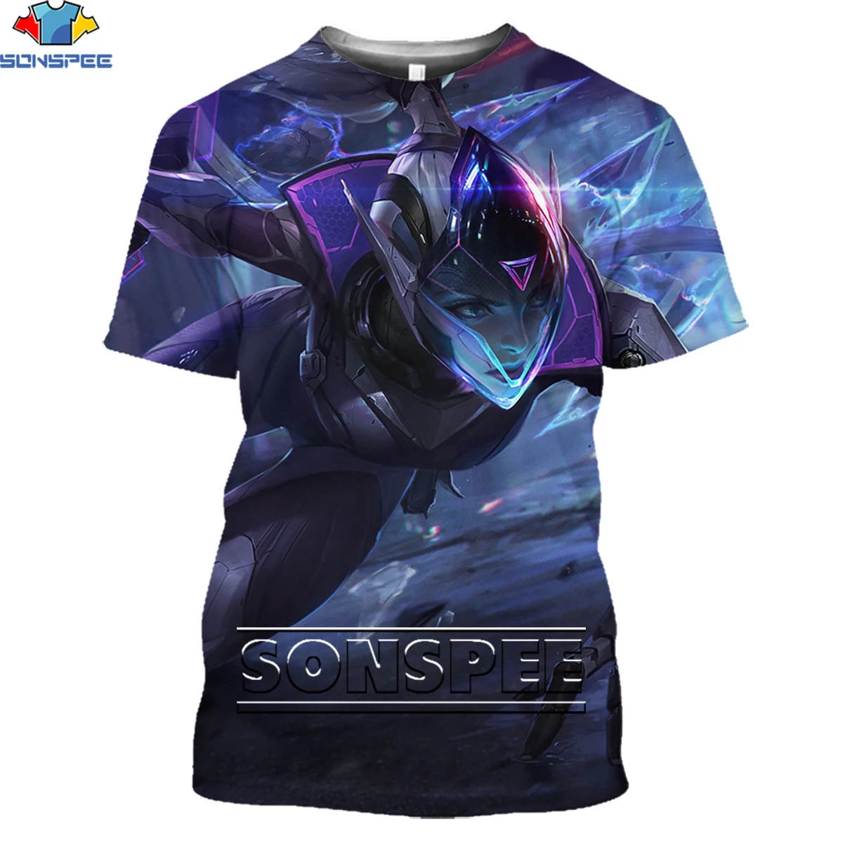 SONSPEE League of Legends Arcane T-Shirt 3D Men Women Fashion Anime Game  LOL Punk Tshirt Jinx Shirt Gaming Tee Hero Clothing Top - AliExpress