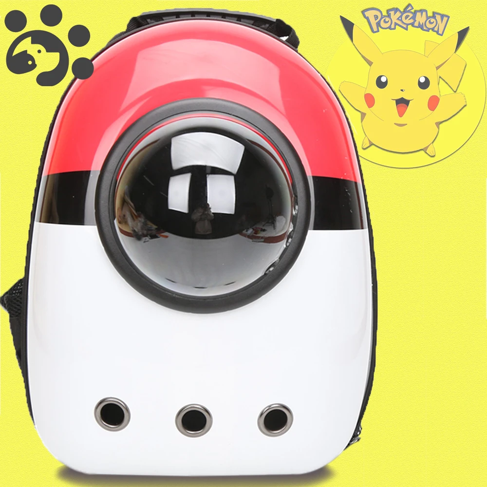 pokeball pet carrier