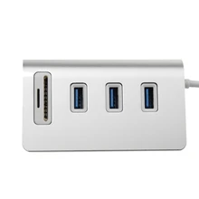 3,0 комбинированный USB 3,0 концентратор USB дистрибьютор удлинитель концентратора Многофункциональный кардридер
