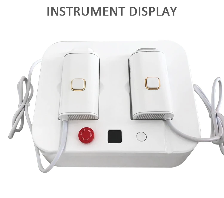 

2019 professional 6 in 1 200W 808nm Diode Hair Removal Device Double Heads Permanent Epilator & Skin Care Whiten