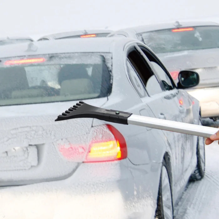 1 компл., автомобильная лопата для снега, многофункциональный скребок для ветрового стекла, инструмент для очистки для зимнего транспортного средства M8617