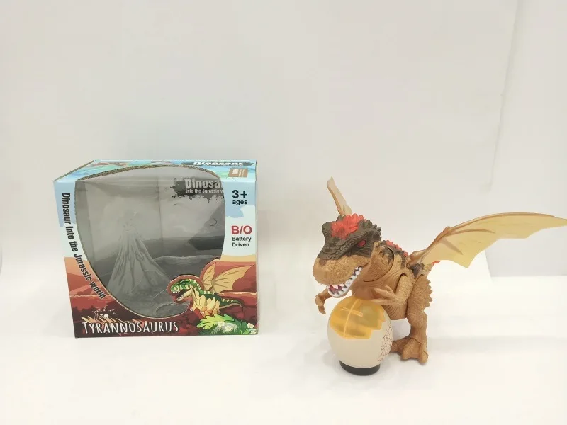 

Children Plastic Shining Walk Animal Model T-Rex Dinosaur Toy Stall Supply of Goods