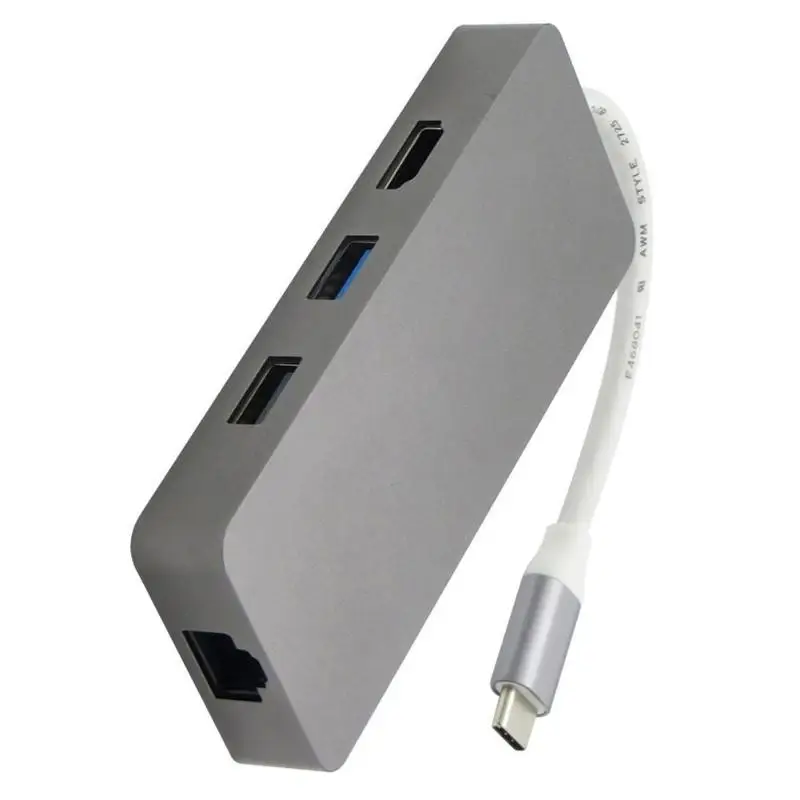 7 в 1 USB 3,1 переходник type C Зарядка USB 2,0 USB 3,0 HDMI LAN переходник для sd-карт для Millet ASUS ноутбук с портом type-C