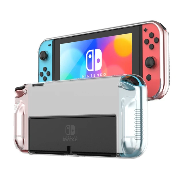 Funda protectora para Nintendo Switch Lite con 2 protectores de pantalla HD  transparentes, funda de agarre antiarañazos, funda de TPU suave que
