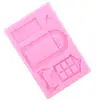 3D Window Door Silicone Mold Birds Fondant Mould Cake Decorating Tools Candy Chocolate Gumpaste Moulds ► Photo 3/6