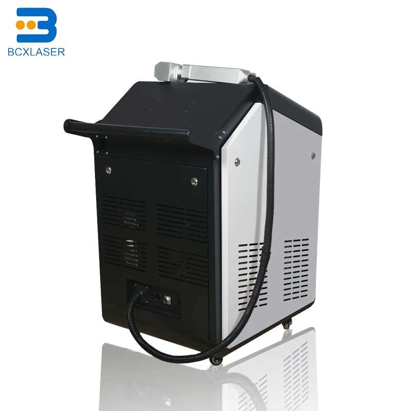 BCXLASER best price fiber Surface Treatment Rust/ Paint/ Oil Stain Laser Cleaning Machine