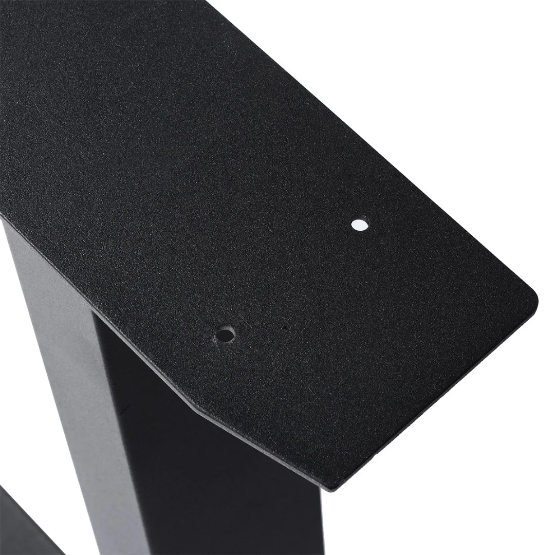 Industrial Trapezium Design Table Legs For Dining Benches Office Desks Table Legs New Furniture Feet End Table Legs 60*72cm(L*H)