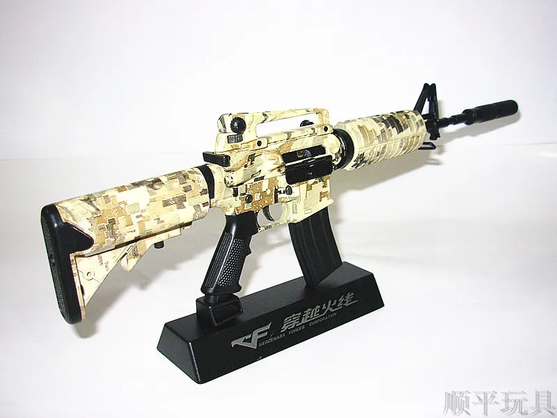 Caipo военная модель сплава пистолеты Crossfire реквизит CF игры 1: 3.5AWM снайперская винтовка деконструируемая игрушка