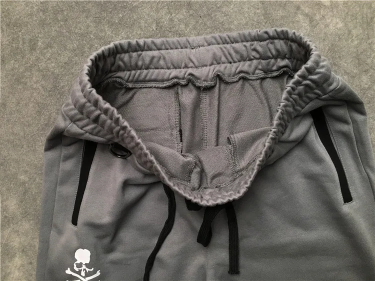 Высокая Новинка, новинка, роскошные 19ss, Mastermind, Череп, монстр, в полоску, удобные, классические, с рисунком Пейсли, 4 белые брюки, тренировочные брюки в повседневном стиле# N3