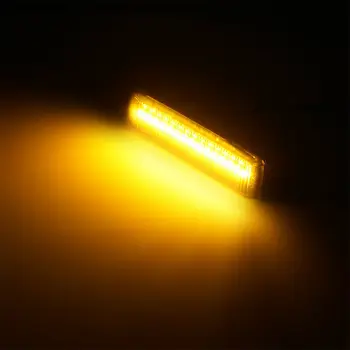 

2PCS Smoke Dynamic LED Side Marker Repeater Lights Lamp For BMW E53 X5 E36 ABS+PC+LED Car Side Marker Repeater Light