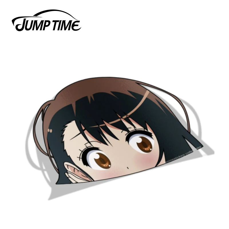 Виниловые автомобильные наклейки Kosaki Onodera Nisekoi с большой головой 13 см х 9 8