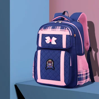 

Waterproof Children School bags Girls Orthopedic school Backpack Kids Book Bag princess primay school Backpack bolsa infantil