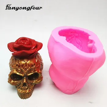 

Rose Taro Fondant Cake Mold Silicone Mold Chocolate Resin Gypsum Candle Candy Mold Free Shipping