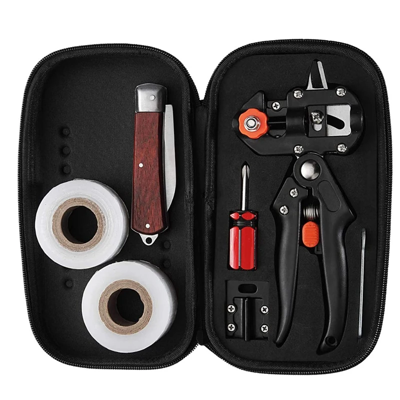 Grafting Tool Kit Garden Pruner Tools for Fruit Trees Including Tapes Knife & Replacement Blades | Инструменты