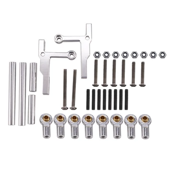 

FBIL-Metal Link Rod End Set for 1:10 RC Crawler Tamiya CC01 RC Car